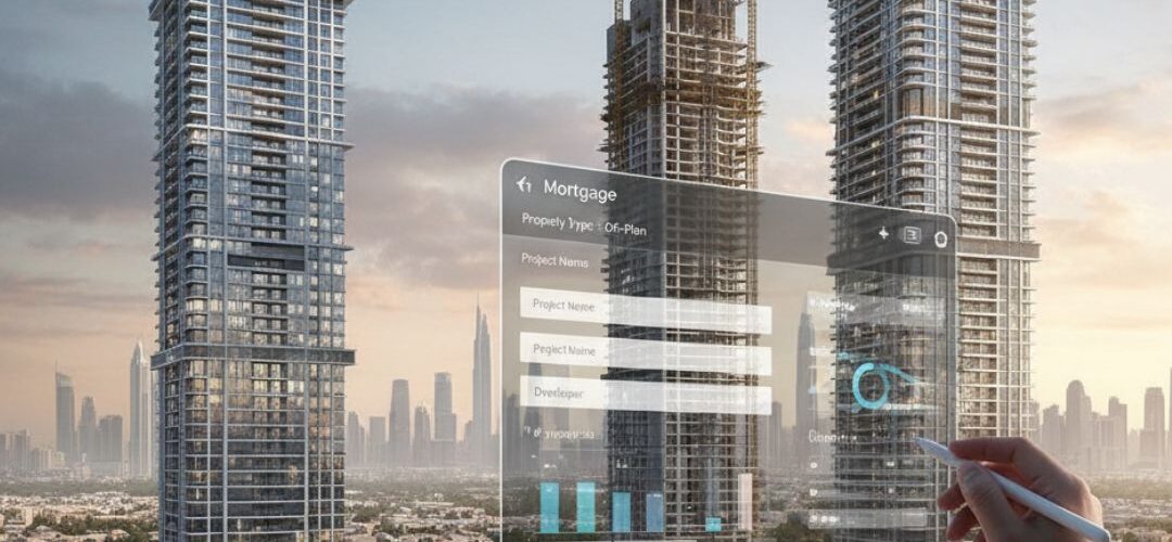 A future city with high rise